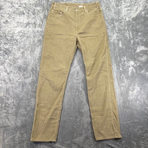 Levi's Other - Vintage Levi's 505 Regular Fit Corduroy Straight Leg Men's 36x36 Khaki Pants